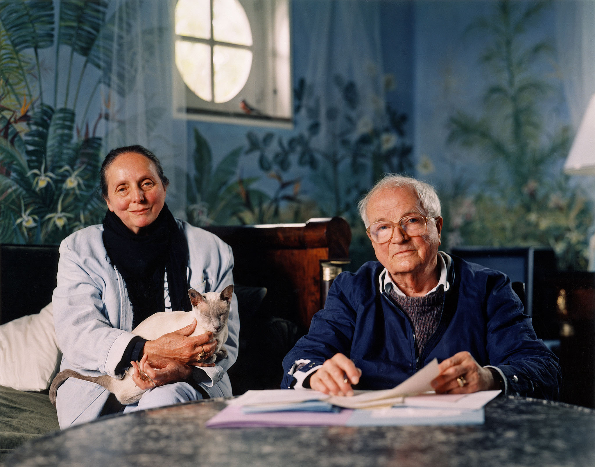 Valentine + georges goetz, bouquelon mai 1995